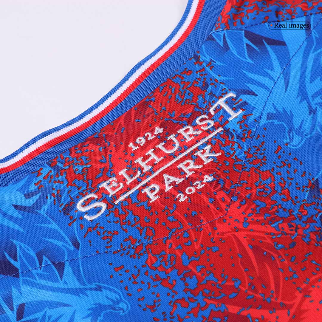 Crystal Palace Home Soccer Jersey 2024/25 footmaillots.fr