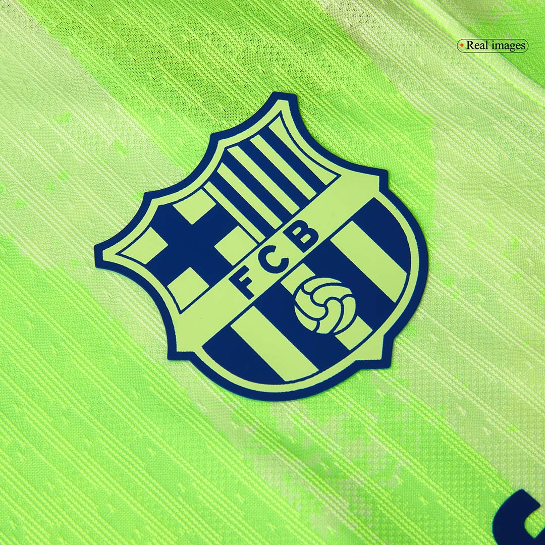 Player Version Barcelona Third Away Soccer Jersey 2024/25 footmaillots.fr