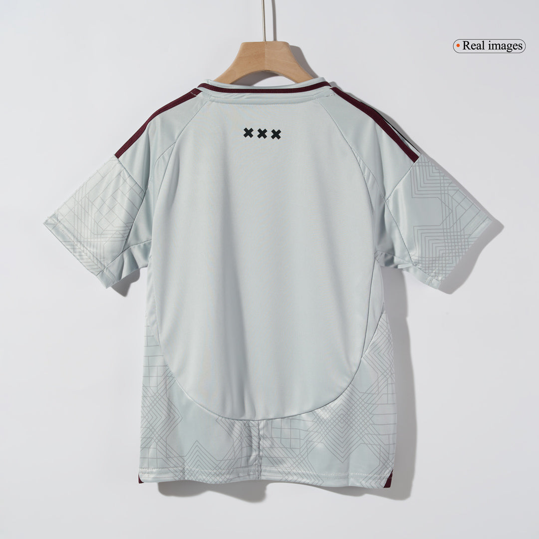 Kid's Ajax Third Away Soccer Jersey Kit(Jersey+Shorts) 2024/25 footmaillots.fr