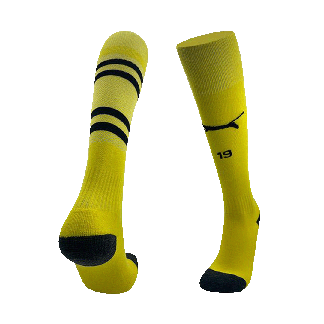 Borussia Dortmund Home Soccer Socks 2024/25 footmaillots.fr