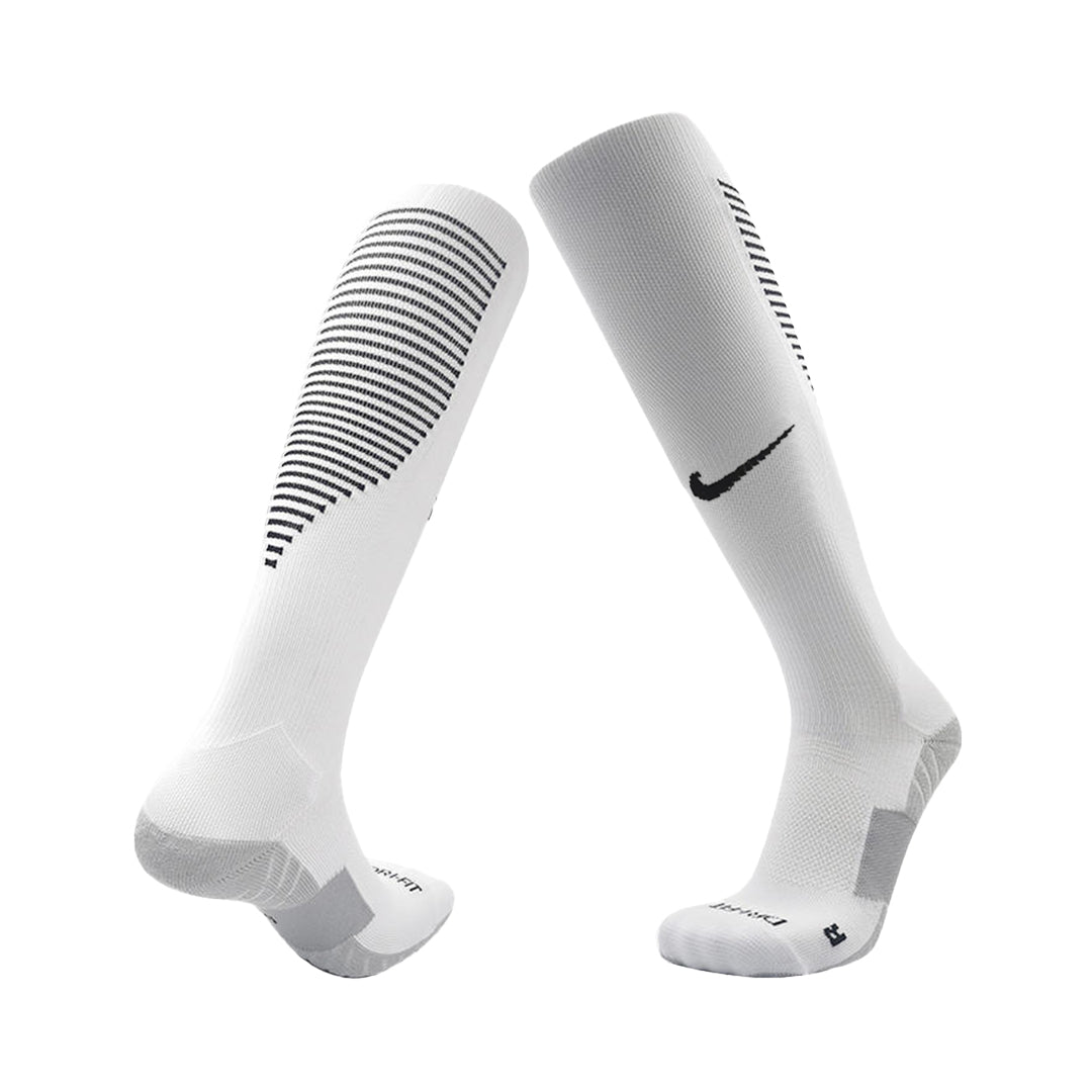 Nike Soccer Socks White footmaillots.fr