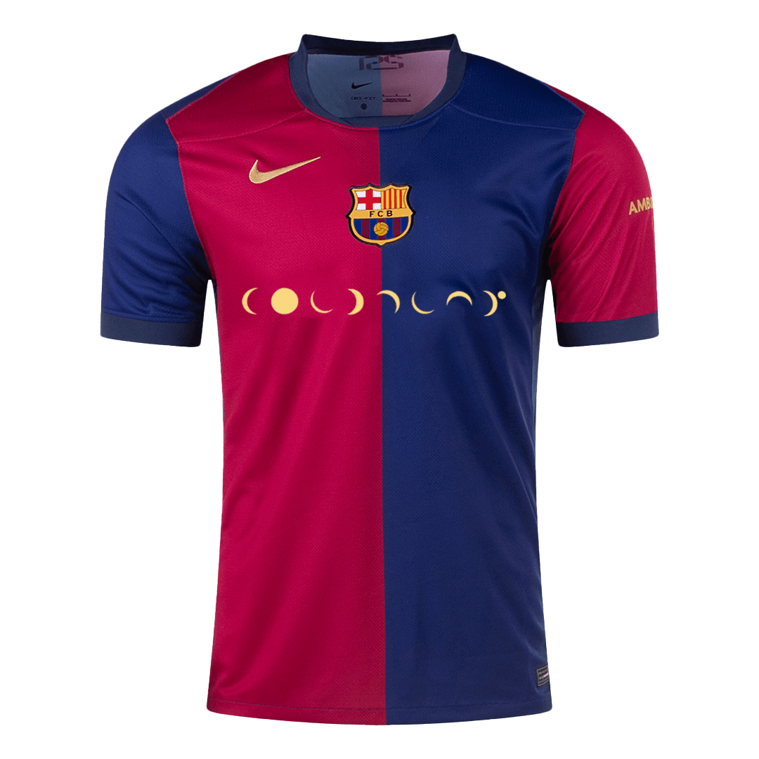 Barcelona Home Soccer Jersey 2024/25 - COLDPLAY footmaillots.fr