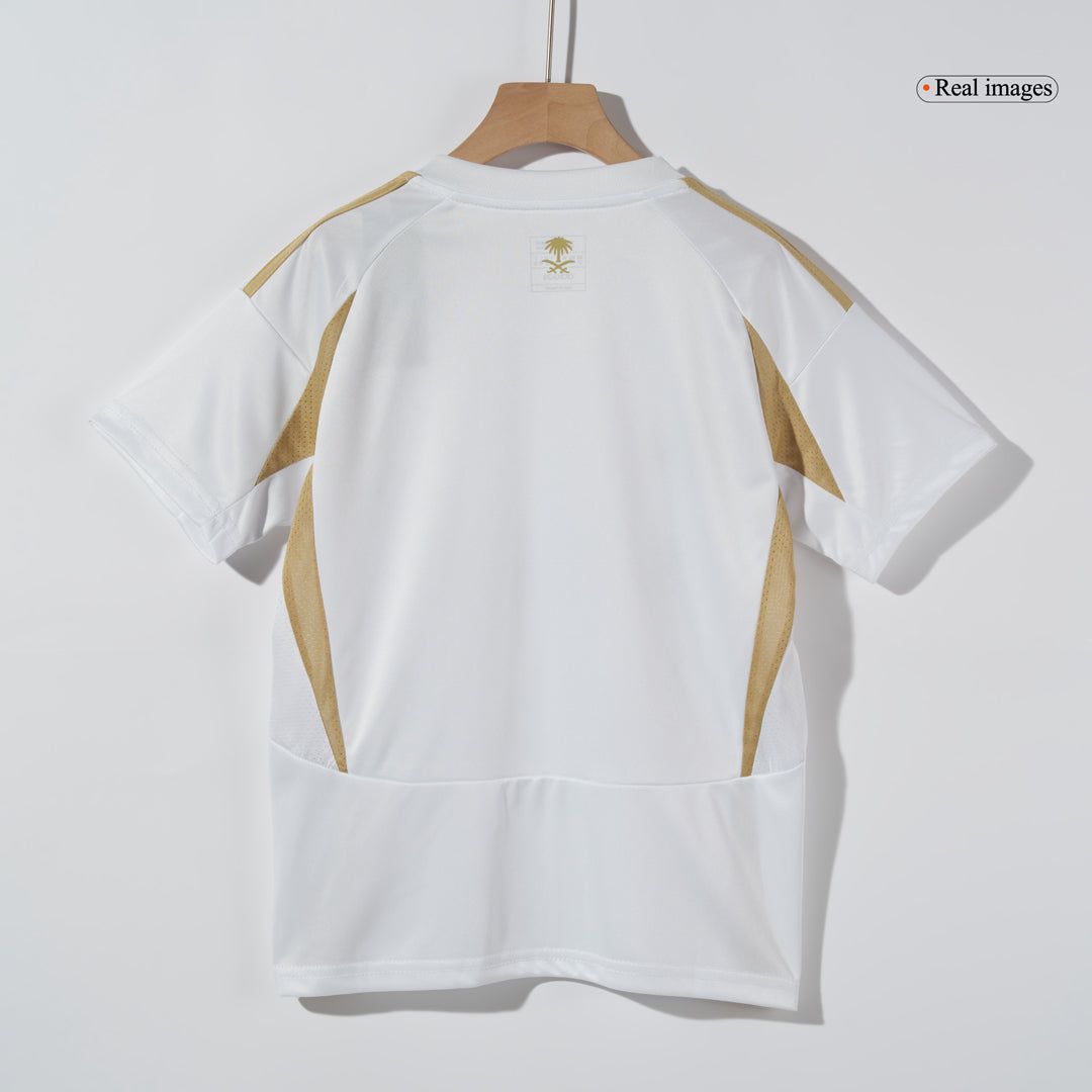 Kid's RONALDO #7 Al Nassr Third Away Soccer Jersey Kit(Jersey+Shorts) 2024/25 footmaillots.fr