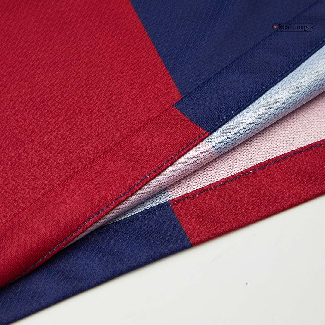 Barcelona Home Soccer Jersey 2024/25 - COLDPLAY footmaillots.fr