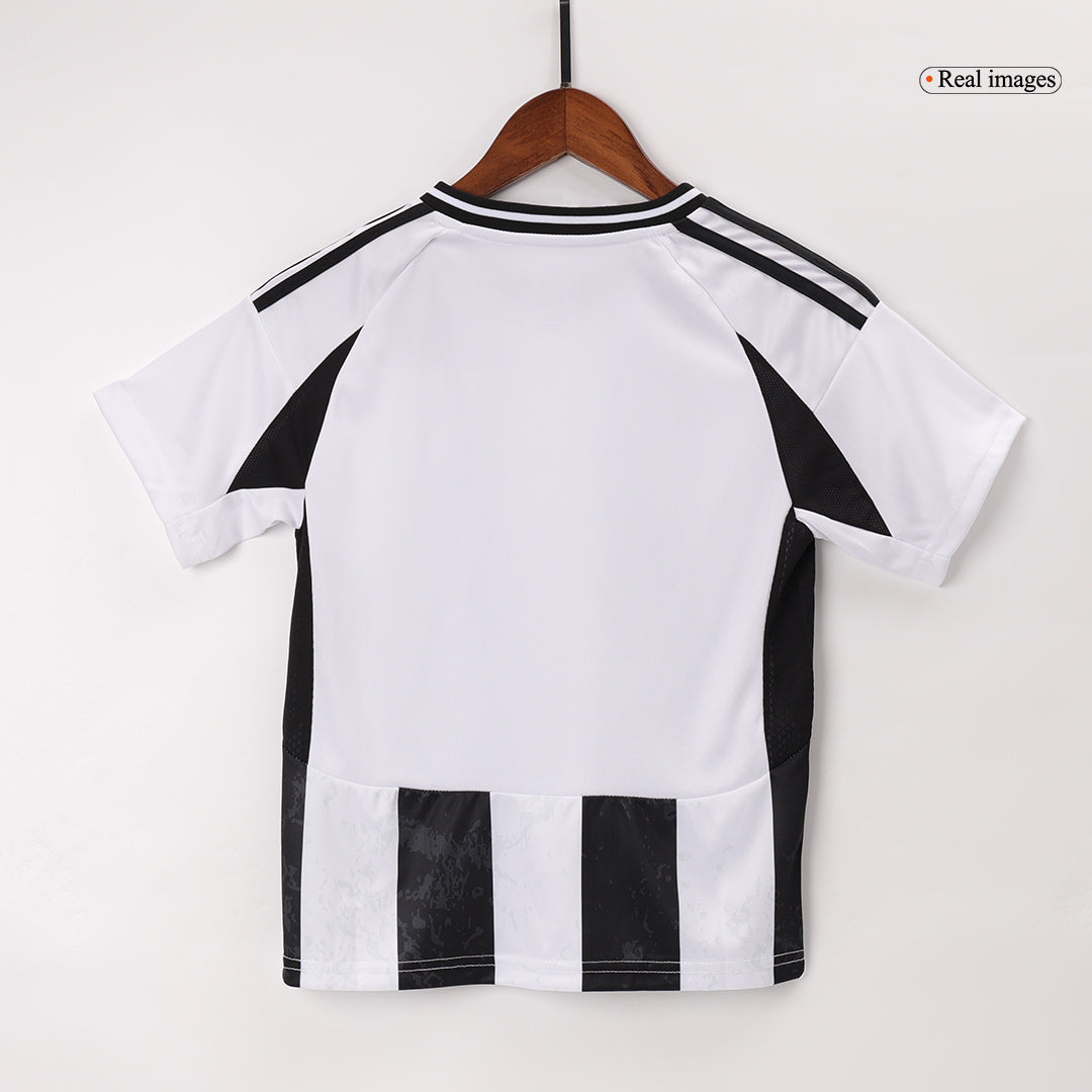 Kid's Juventus Home Soccer Jersey Kit(Jersey+Shorts+Socks) 2024/25 footmaillots.fr