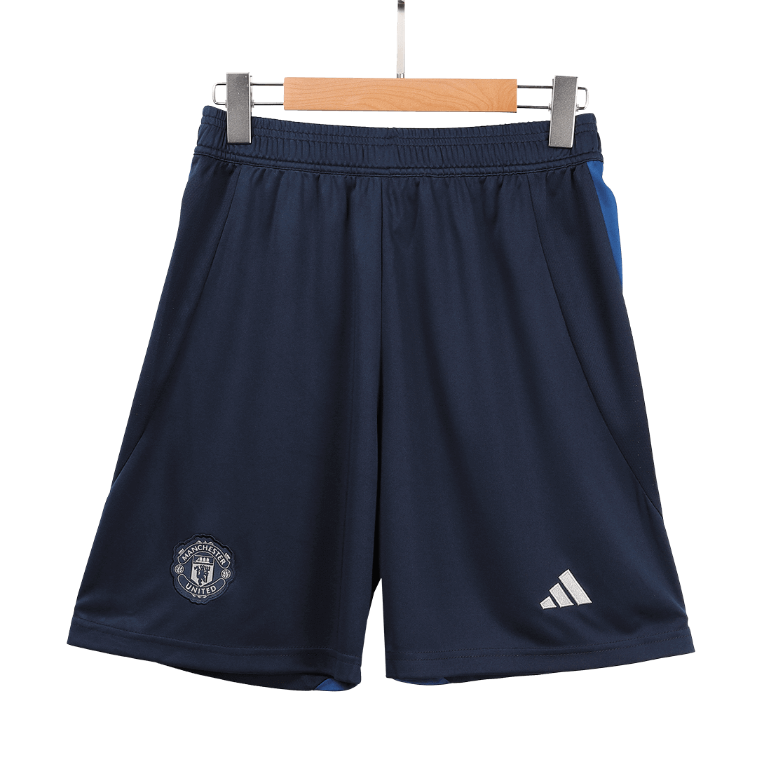 Manchester United Away Soccer Shorts 2024/25 footmaillots.fr