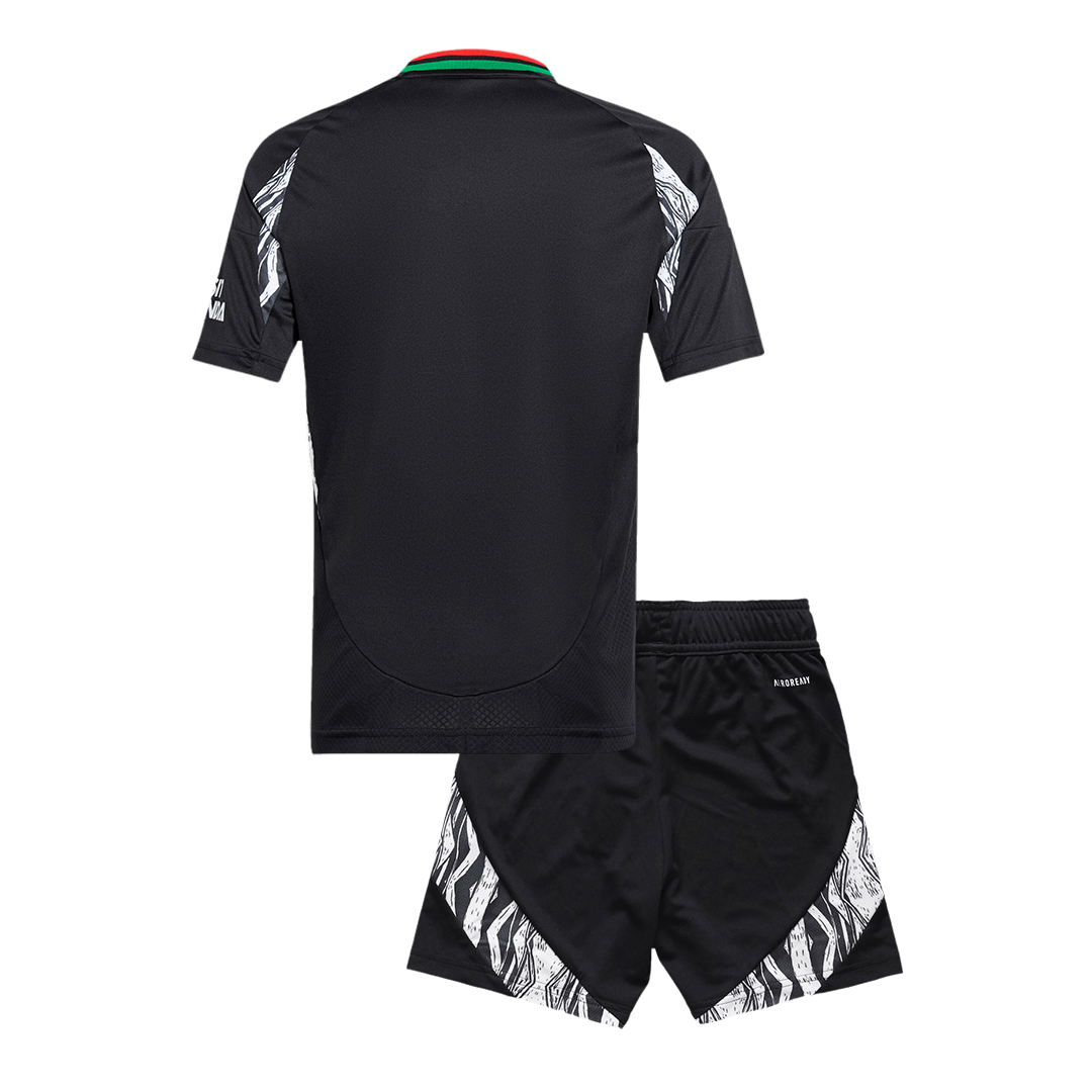Kid's Arsenal Away Soccer Jersey Kit(Jersey+Shorts) 2024/25 footmaillots.fr