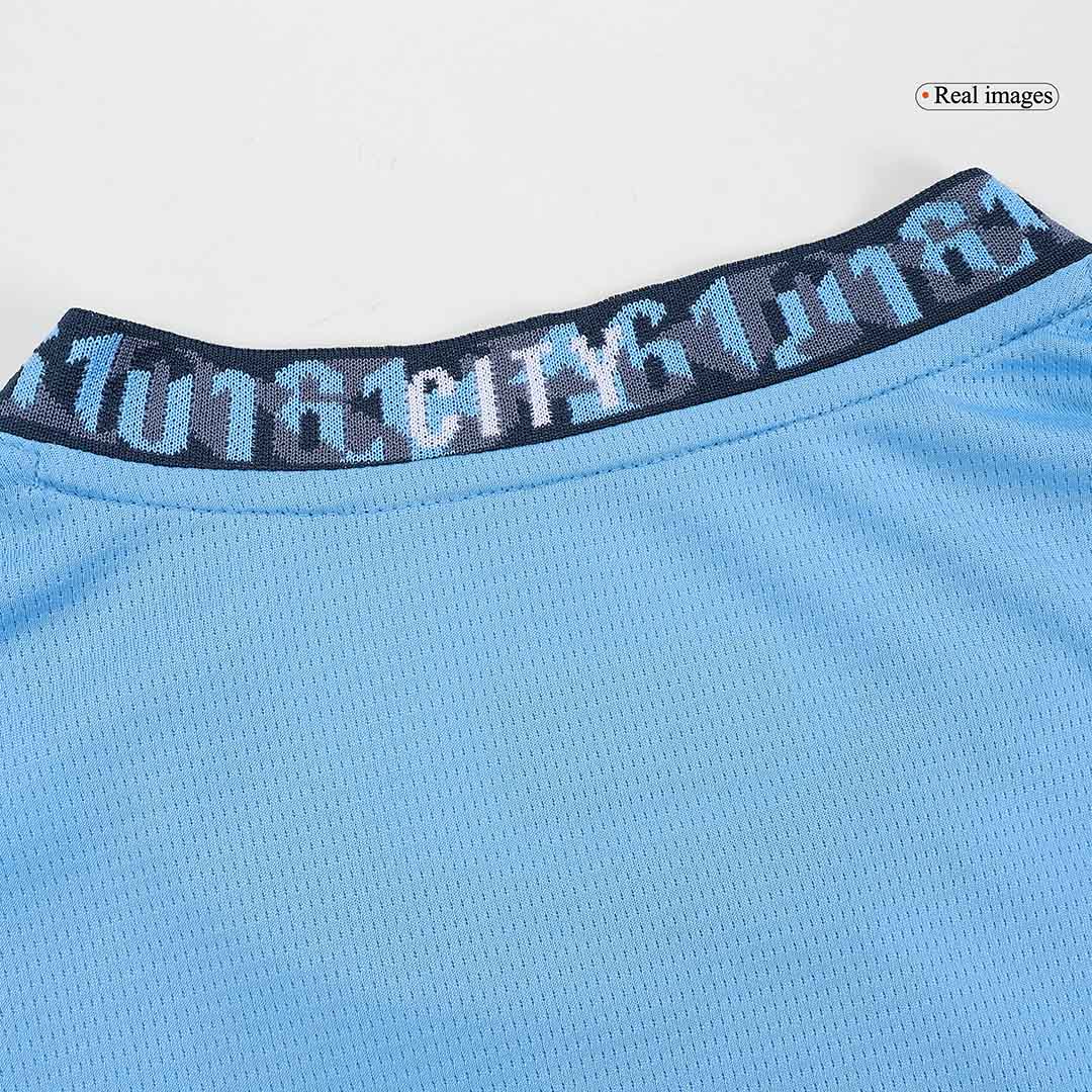 DE BRUYNE #17 Manchester City Home Soccer Jersey 2024/25 - UCL footmaillots.fr