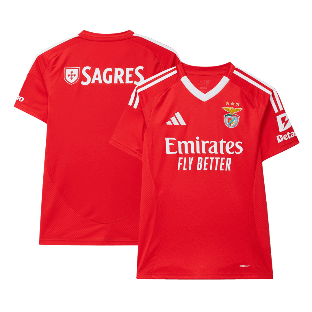 Benfica Home Soccer Jersey 2024/25 footmaillots.fr