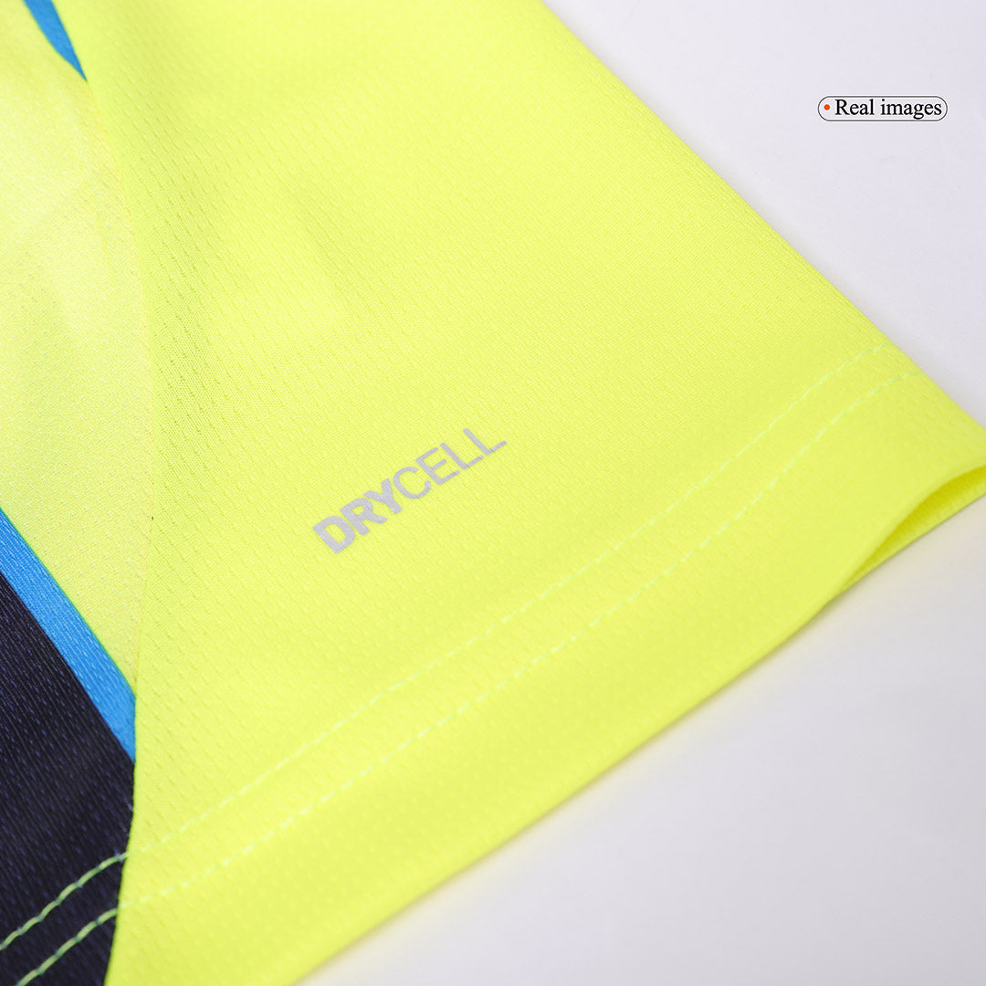 Manchester City Away Soccer Jersey Kit(Jersey+Shorts+Socks) 2024/25 footmaillots.fr