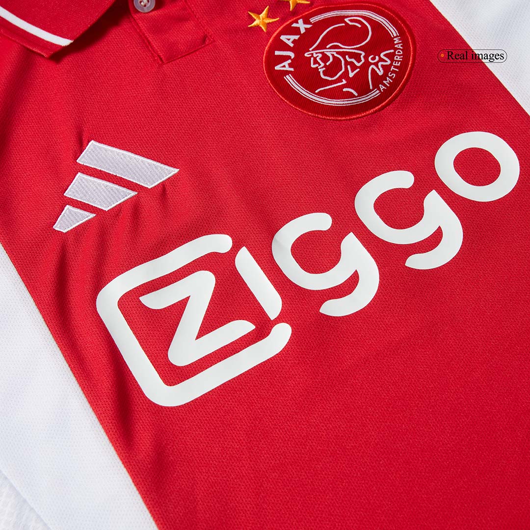 Ajax Home Soccer Jersey 2024/25 footmaillots.fr