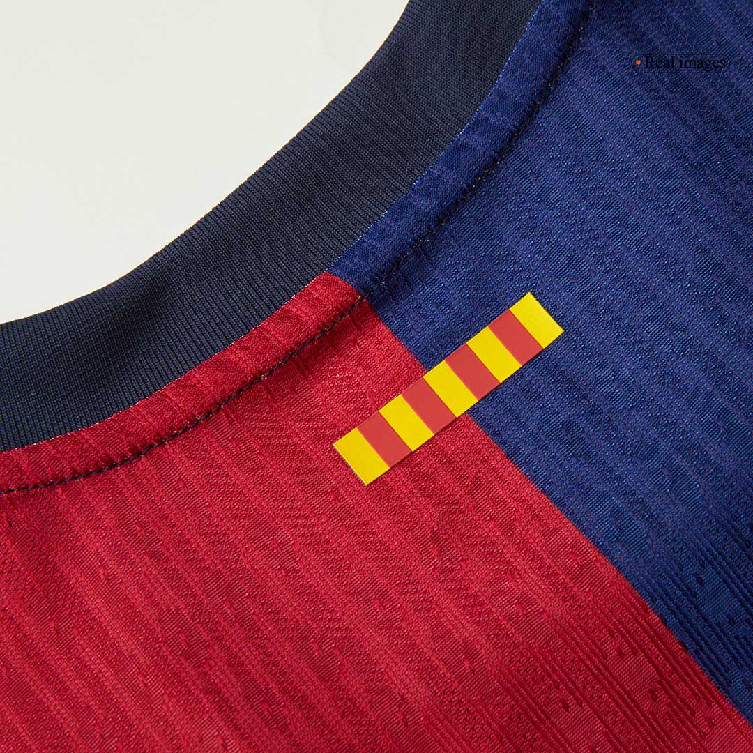 Player Version Barcelona Home Soccer Jersey 2024/25 - COLDPLAY footmaillots.fr