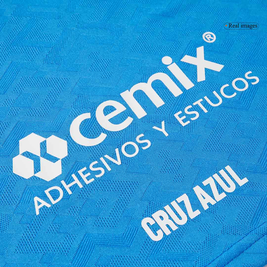 Kid's Cruz Azul Home Soccer Jersey Kit(Jersey+Shorts) 2024/25 footmaillots.fr