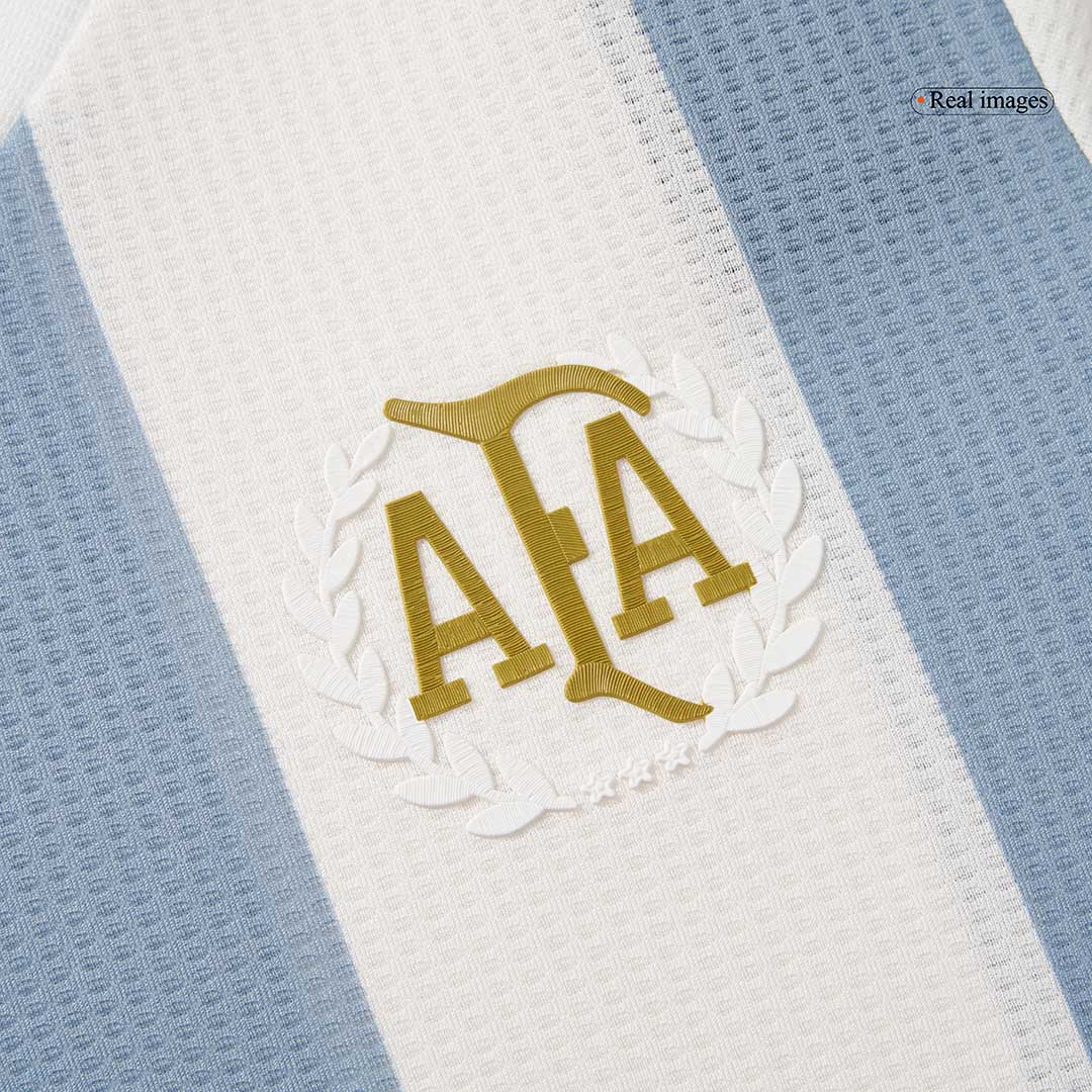 Kid's Argentina Soccer Jersey Kit(Jersey+Shorts) 2024 - 50th Anniversary footmaillots.fr