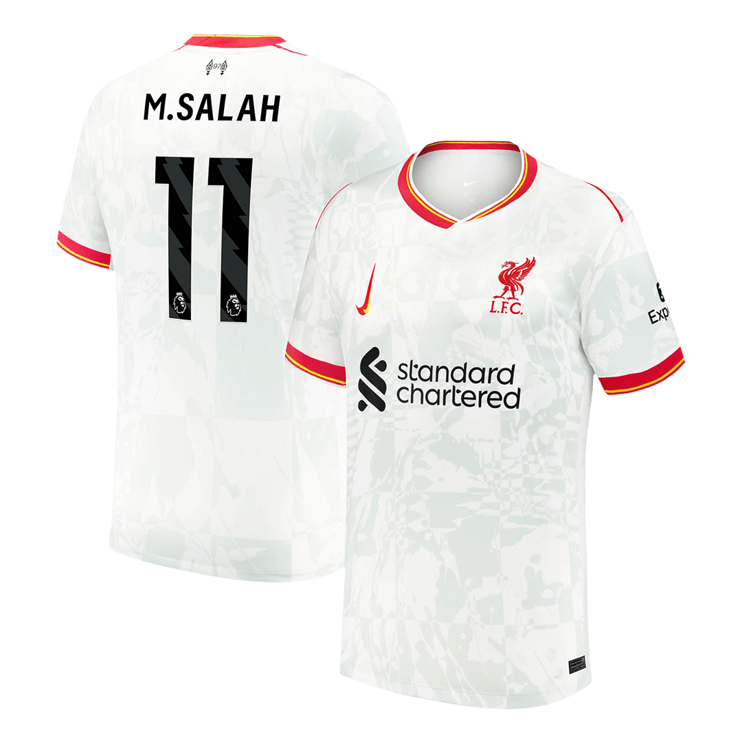 M.SALAH #11 Liverpool Third Away Soccer Jersey 2024/25 footmaillots.fr