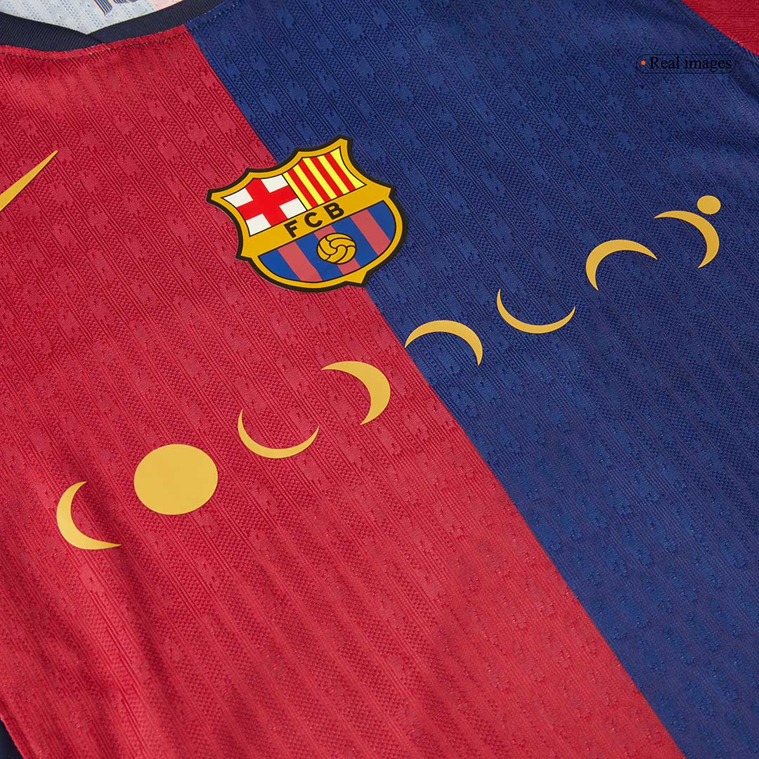 Player Version Barcelona Home Soccer Jersey 2024/25 - COLDPLAY footmaillots.fr