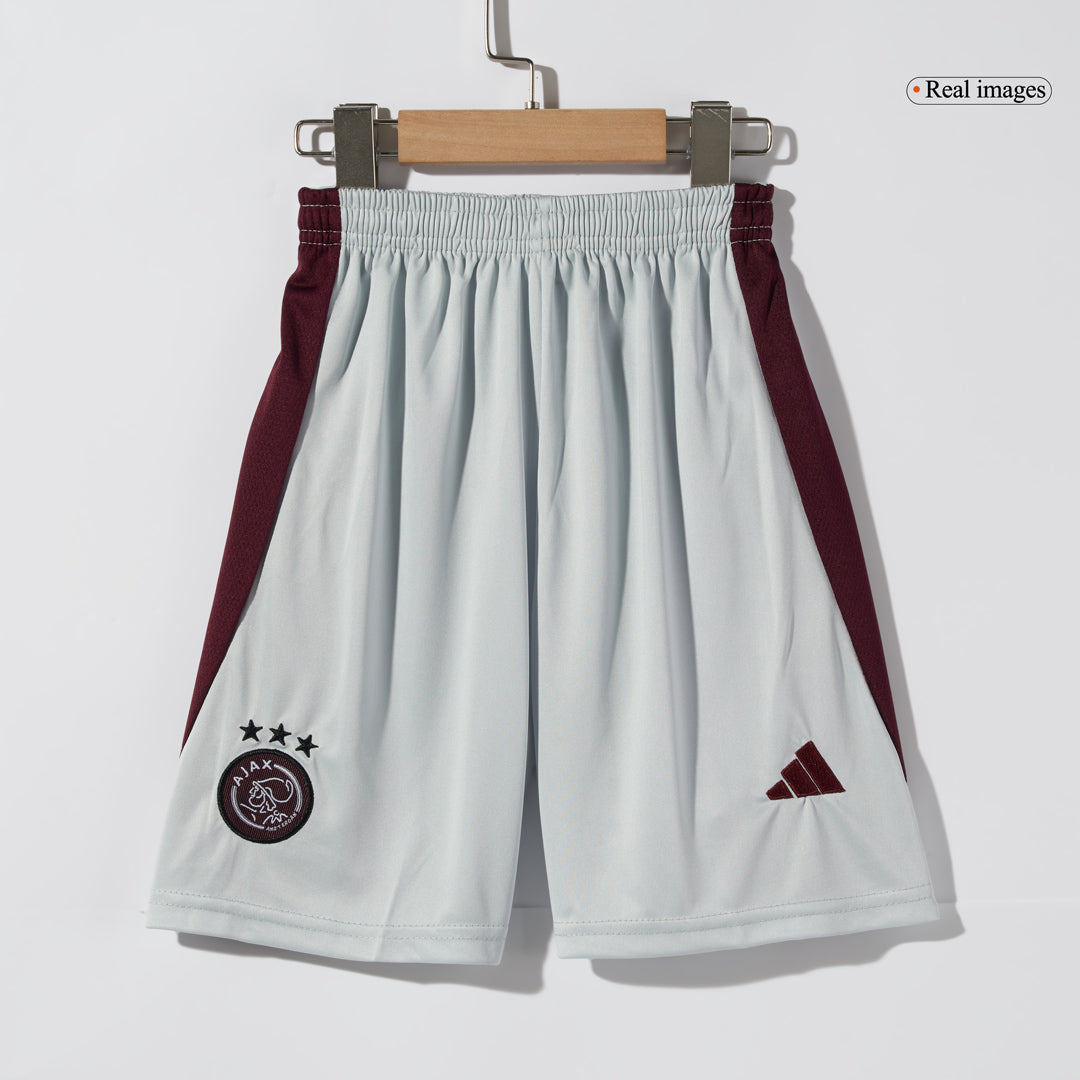 Kid's Ajax Third Away Soccer Jersey Kit(Jersey+Shorts) 2024/25 footmaillots.fr