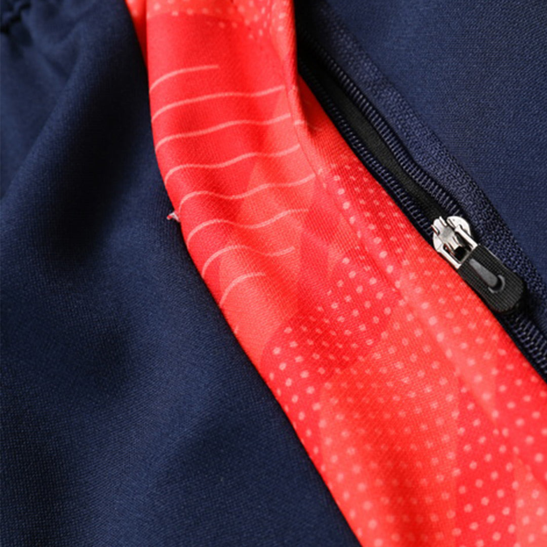 Manchester United Zipper Sweatshirt Kit(Top+Pants) 2024/25 footmaillots.fr
