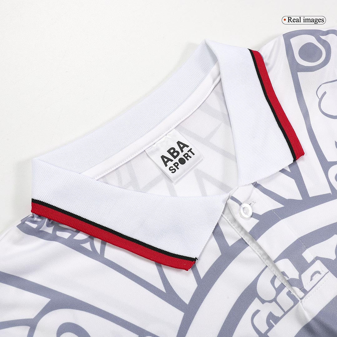 Mexico Away Retro Soccer Jersey 1998 footmaillots.fr