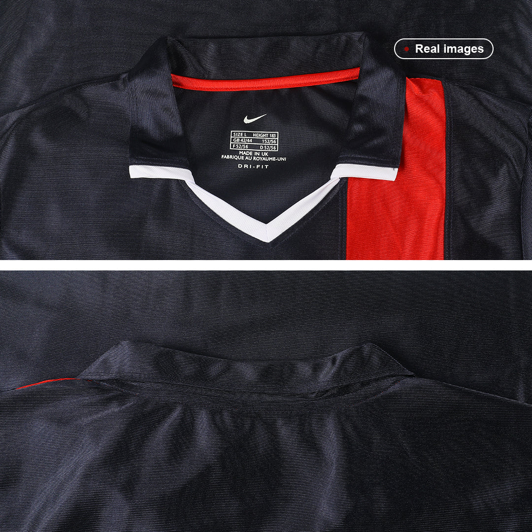 Retro 2001/02 PSG Home Soccer Jersey footmaillots.fr