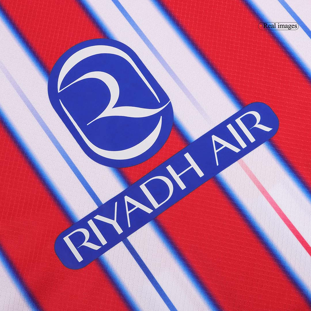 Kid's Atletico Madrid Home Soccer Jersey Kit(Jersey+Shorts) 2024/25 footmaillots.fr
