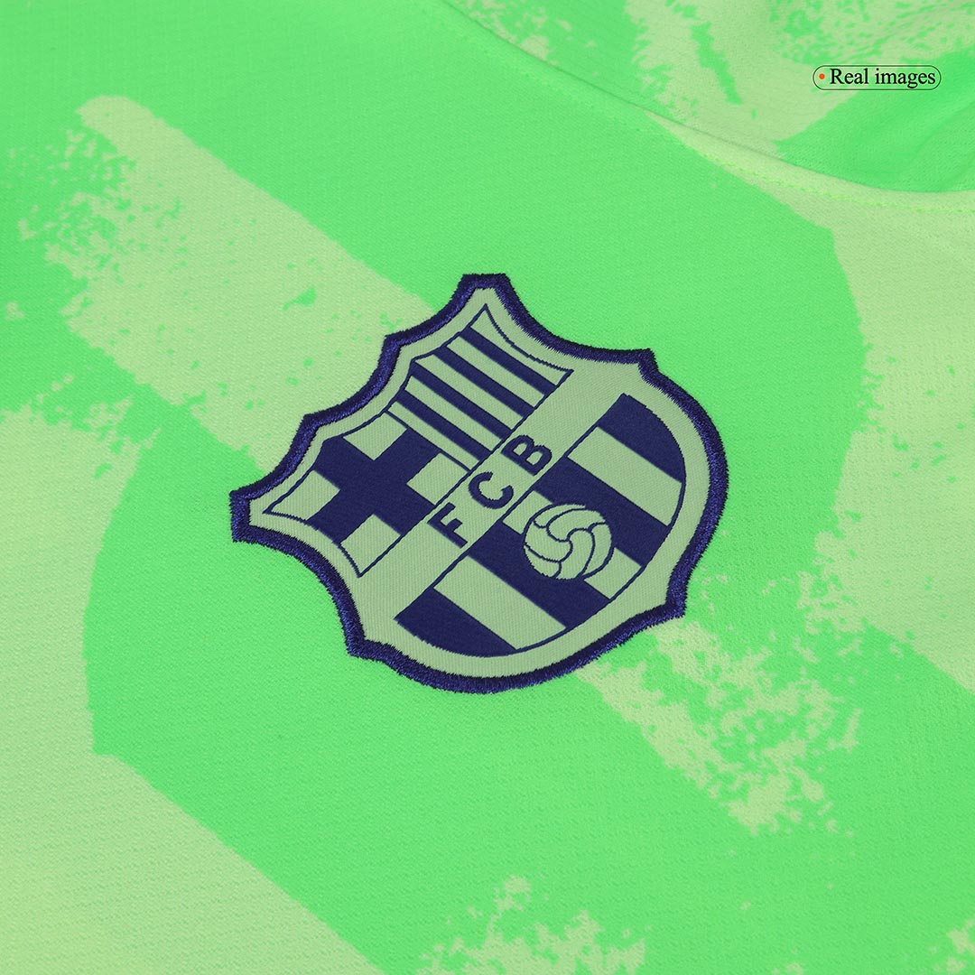 LAMINE YAMAL #19 Barcelona Third Away Soccer Jersey 2024/25 - UCL footmaillots.fr