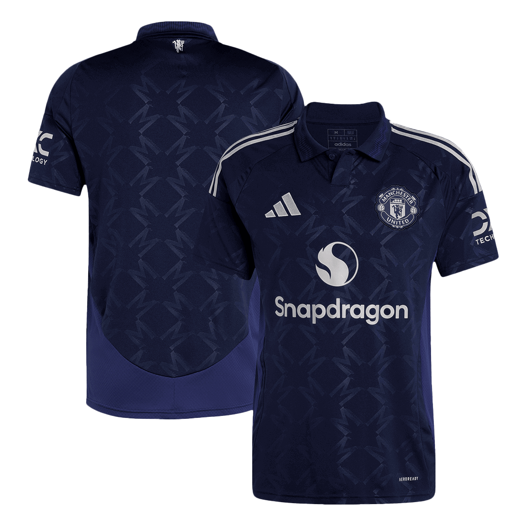 Manchester United Away Soccer Jersey 2024/25 footmaillots.fr