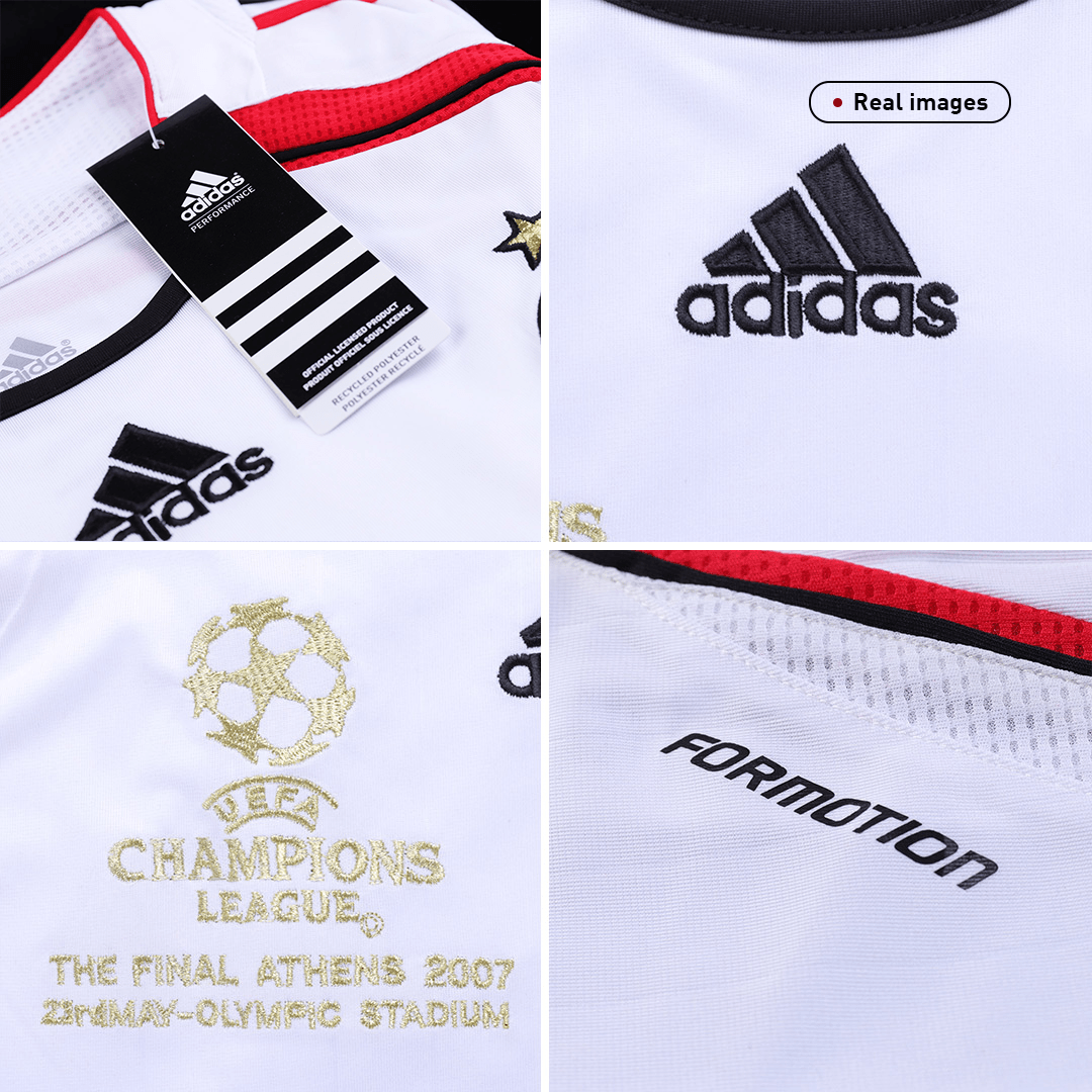 Retro KAKA' #22 2006/07 AC Milan Away Soccer Jersey - UCL footmaillots.fr