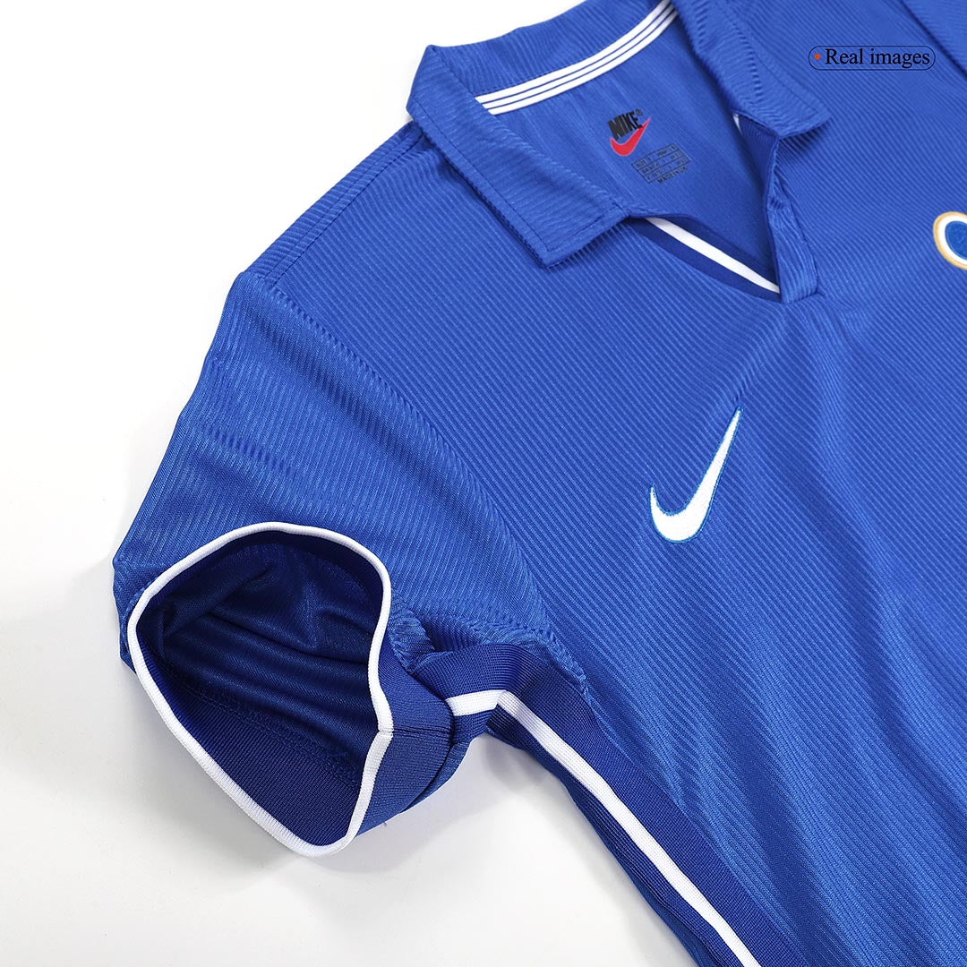 Retro 1998 Italy Home Soccer Jersey footmaillots.fr