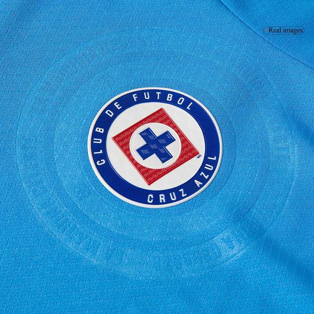 Kid's Cruz Azul Home Soccer Jersey Kit(Jersey+Shorts) 2024/25 footmaillots.fr