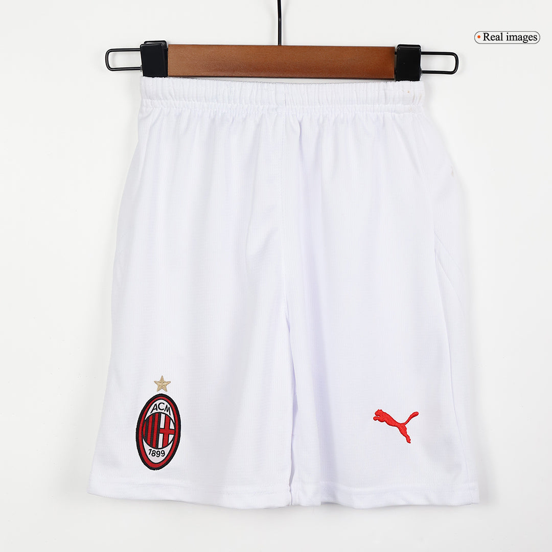 Kid's AC Milan Home Soccer Jersey Kit(Jersey+Shorts) 2024/25 footmaillots.fr