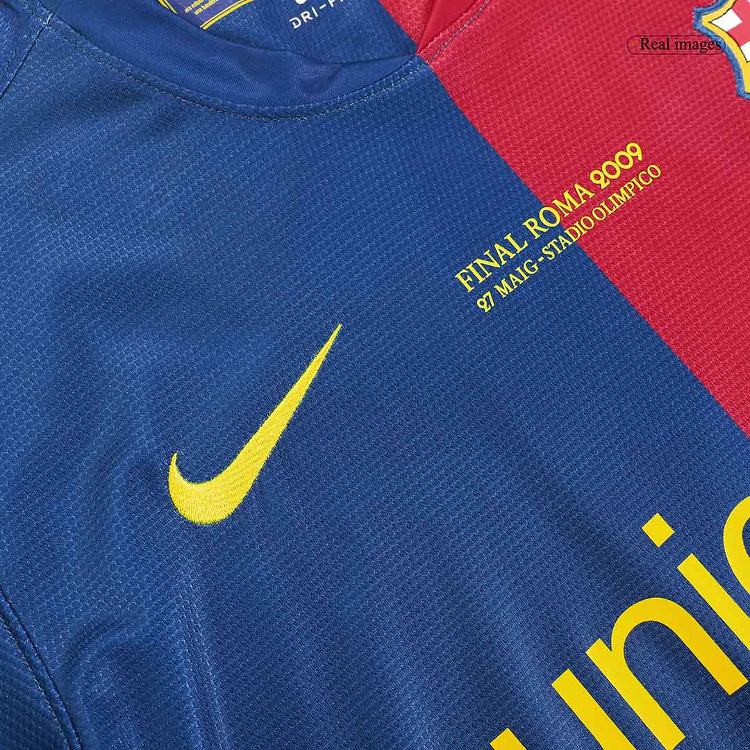Retro A.INIESTA #8 2008/09 Barcelona Home Soccer Jersey footmaillots.fr