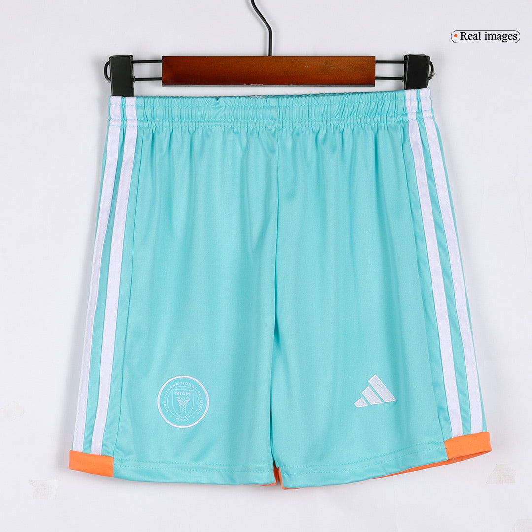 Kid's Inter Miami CF Third Away Soccer Jersey Kit(Jersey+Shorts) 2024 footmaillots.fr