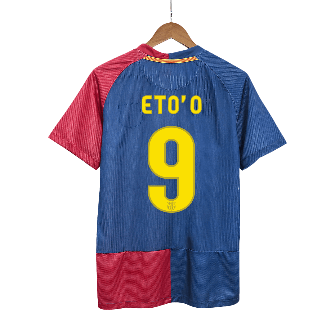 Retro A.INIESTA #8 2008/09 Barcelona Home Soccer Jersey footmaillots.fr