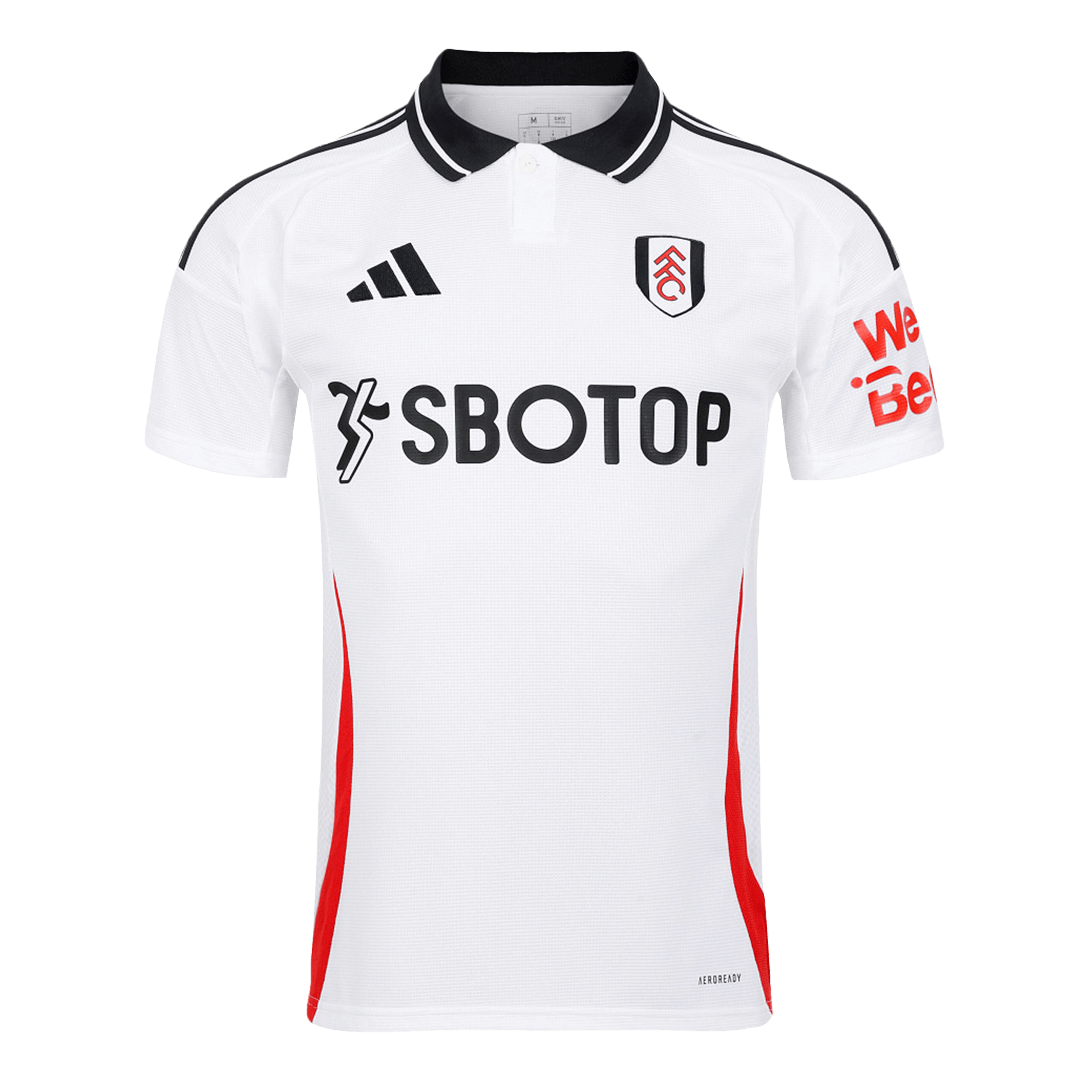 Fulham Home Soccer Jersey 2024/25 footmaillots.fr
