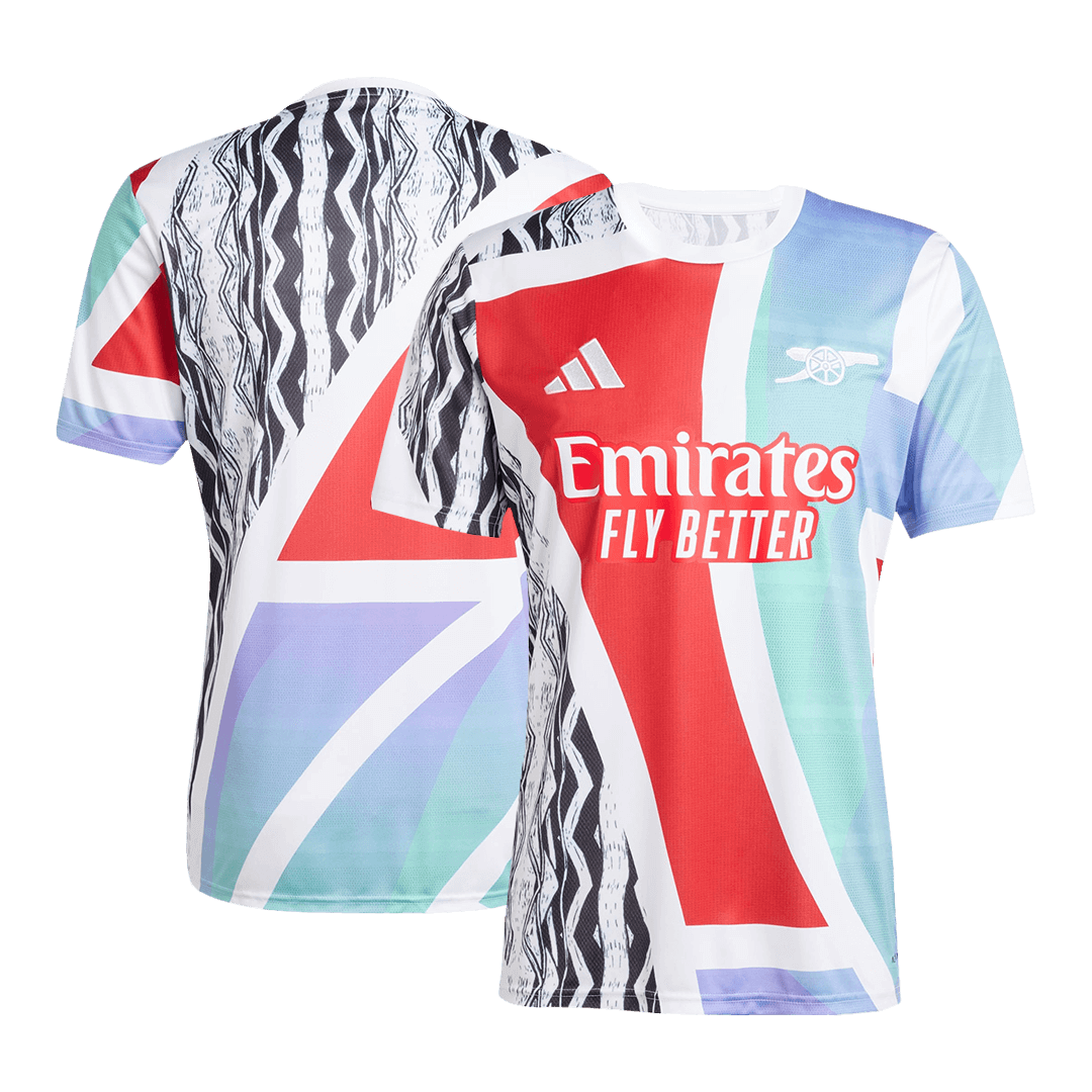 Arsenal Pre-Match Soccer Jersey 2024/25 footmaillots.fr