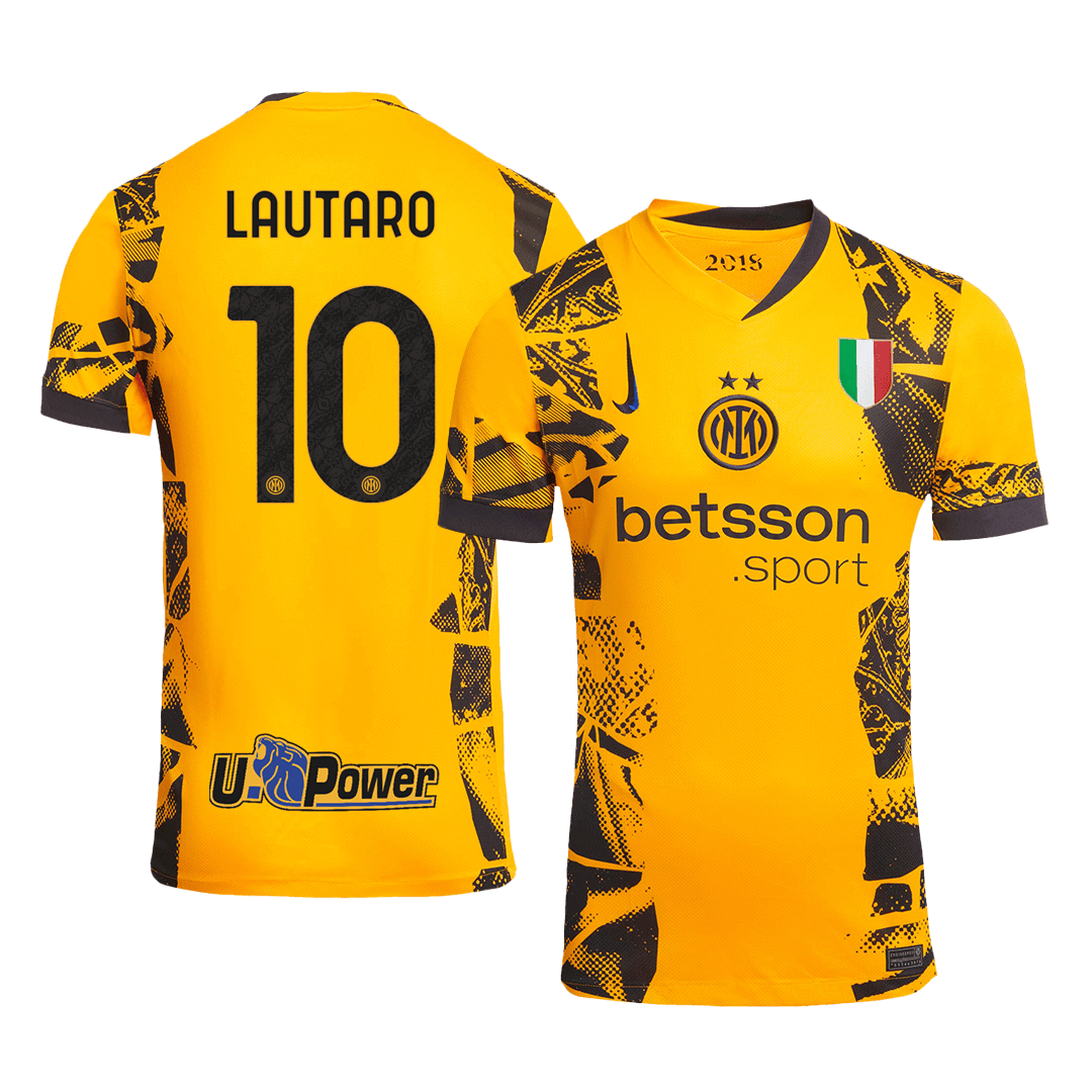 LAUTARO #10 Inter Milan Third Away Soccer Jersey 2024/25 footmaillots.fr