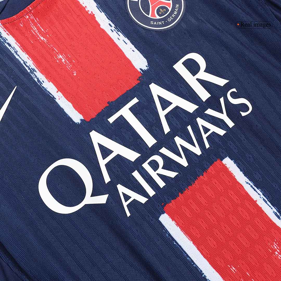 Authentic PSG Home Soccer Jersey 2024/25 footmaillots.fr