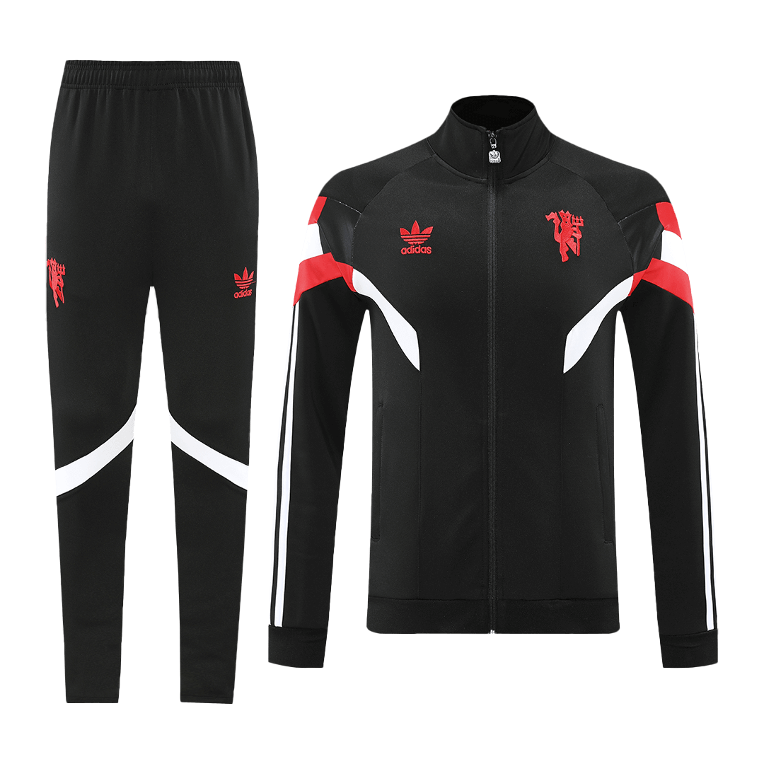 Manchester United Training Jacket Kit (Jacket+Pants) 2024/25 footmaillots.fr