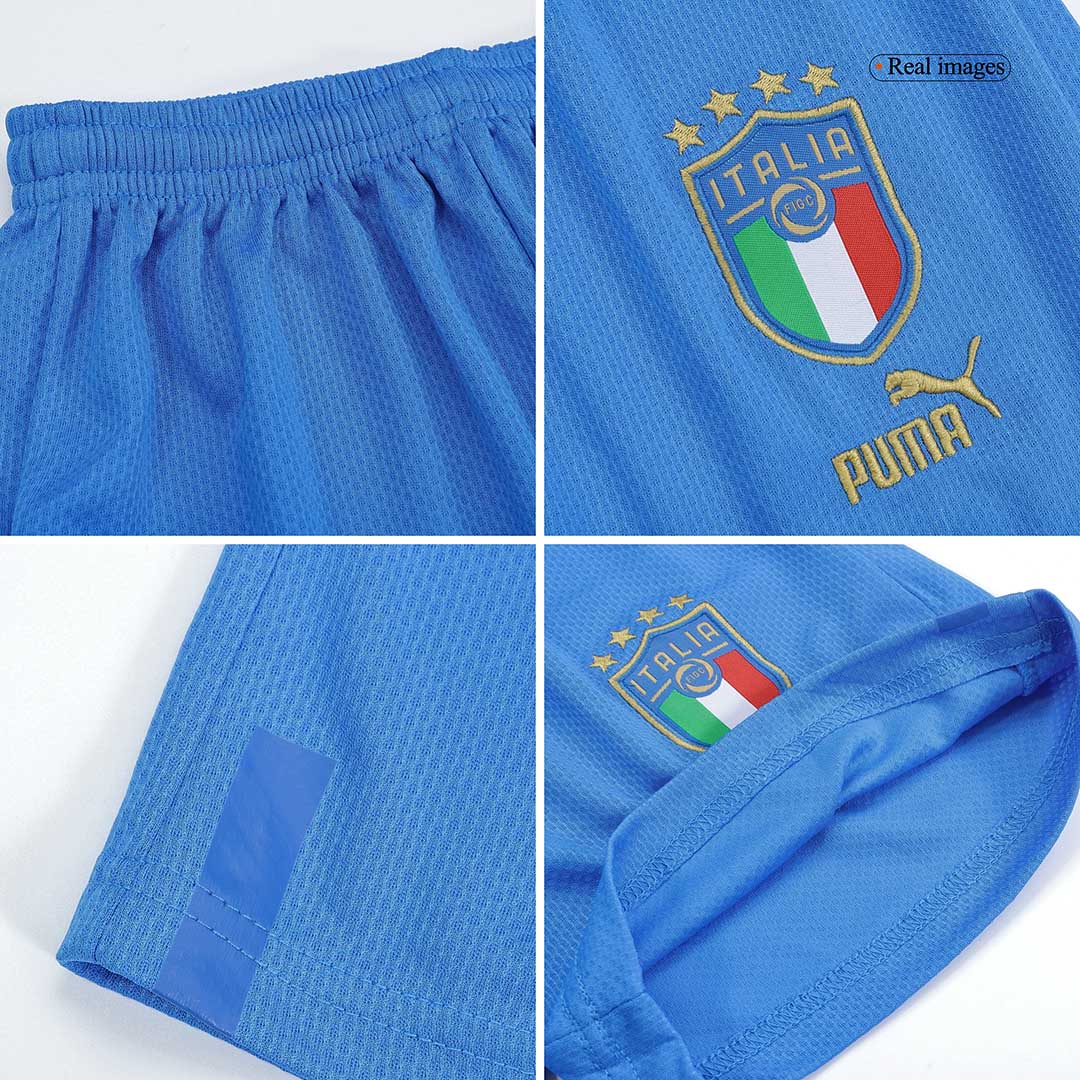 Kid's Italy Away Soccer Jersey Kit(Jersey+Shorts) 2022 footmaillots.fr