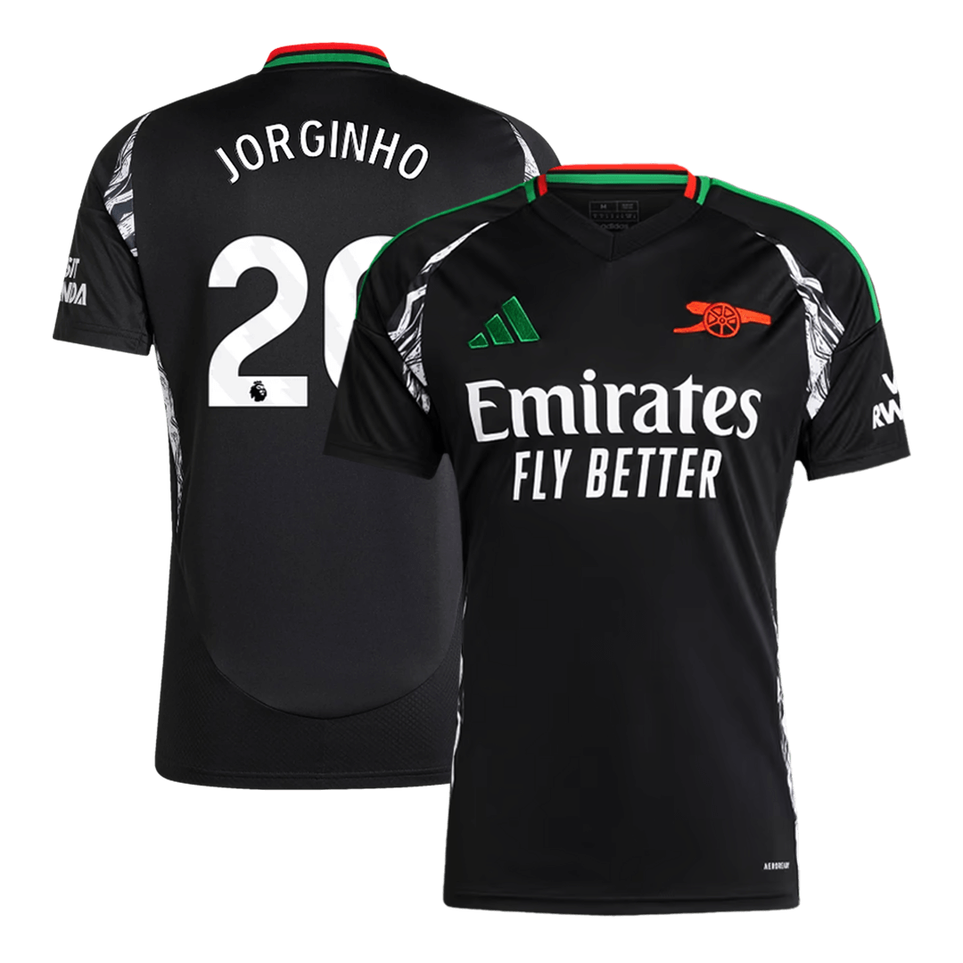 JORGINHO #20 Arsenal Away  Soccer Jersey 2024/25 footmaillots.fr