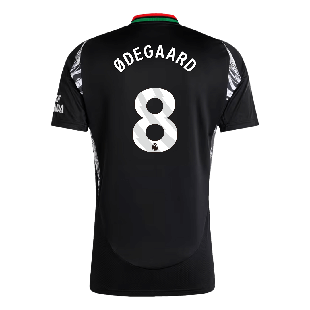 ØDEGAARD #8 Arsenal Away  Soccer Jersey 2024/25 footmaillots.fr