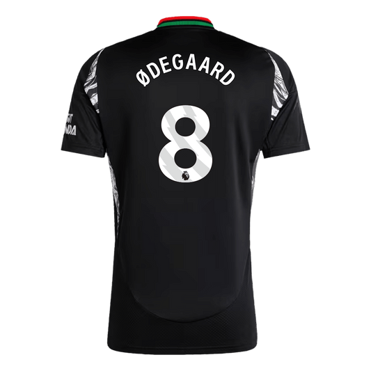 ØDEGAARD #8 Arsenal Away  Soccer Jersey 2024/25 footmaillots.fr