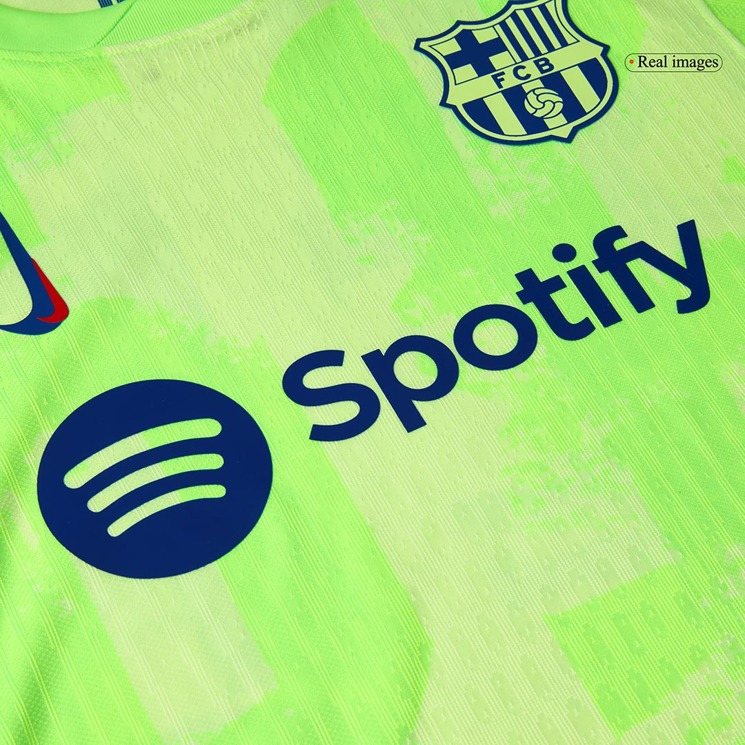 Player Version Barcelona Third Away  Soccer Jersey 2024/25 footmaillots.fr