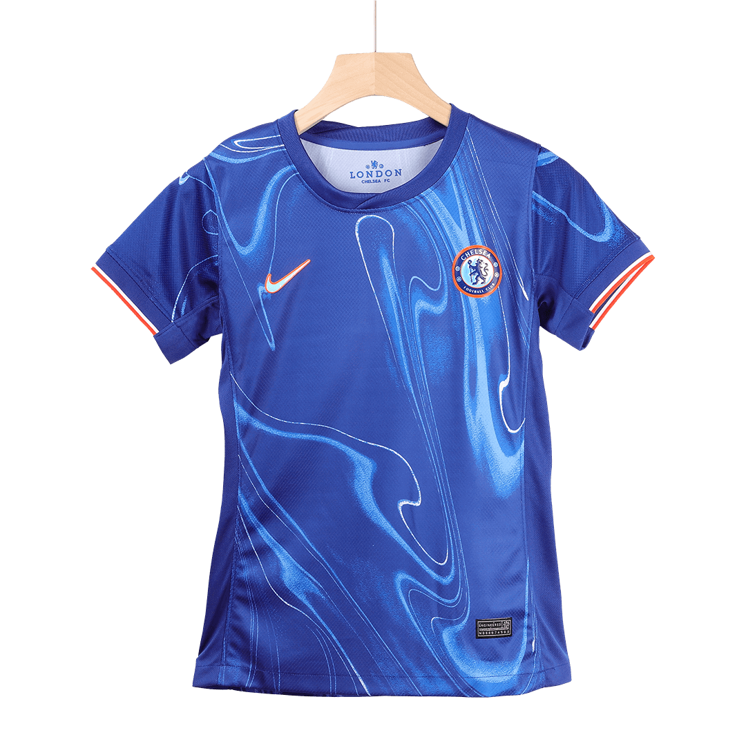 Women's Chelsea Home  Soccer Jersey 2024/25 footmaillots.fr