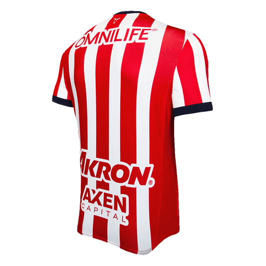 Player Version Chivas Home  Soccer Jersey 2024/25 footmaillots.fr