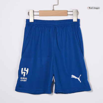 Kid's Al Hilal SFC Home  Soccer Jersey Kit(Jersey+Shorts) 2024/25 footmaillots.fr