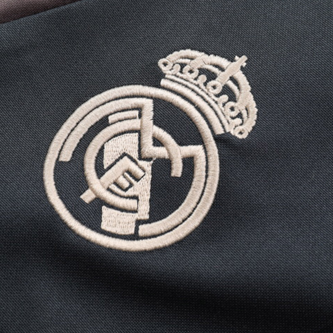 Real Madrid Zipper Sweatshirt Kit(Top+Pants) 2024/25 footmaillots.fr