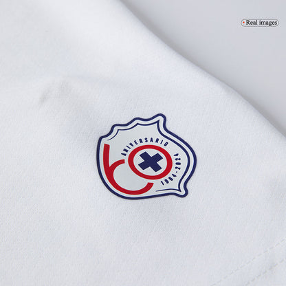 Kid's Cruz Azul Away  Soccer Jersey Kit(Jersey+Shorts) 2024/25 footmaillots.fr