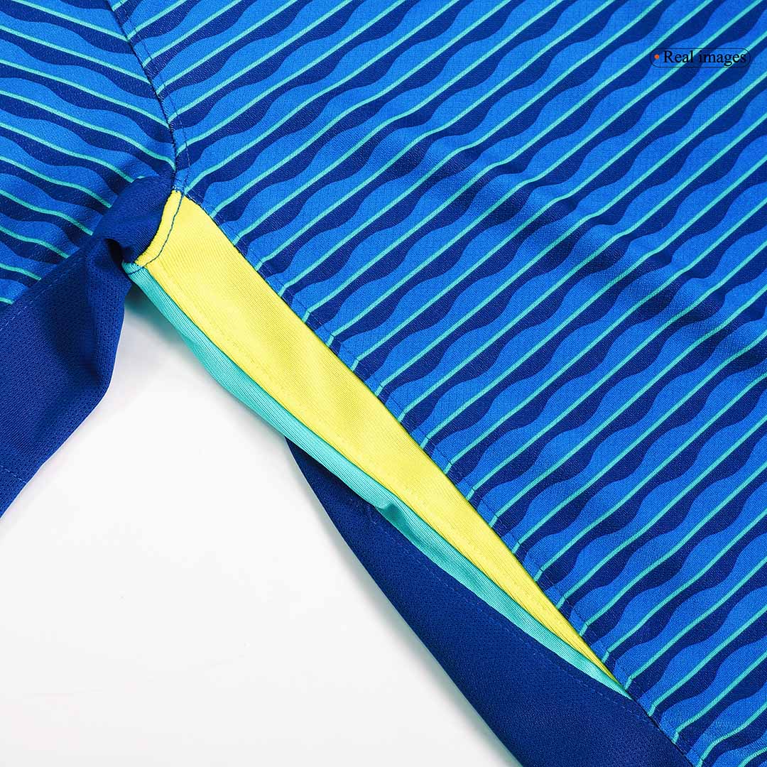 NEYMAR JR #10 Brazil Away  Soccer Jersey 2024 footmaillots.fr